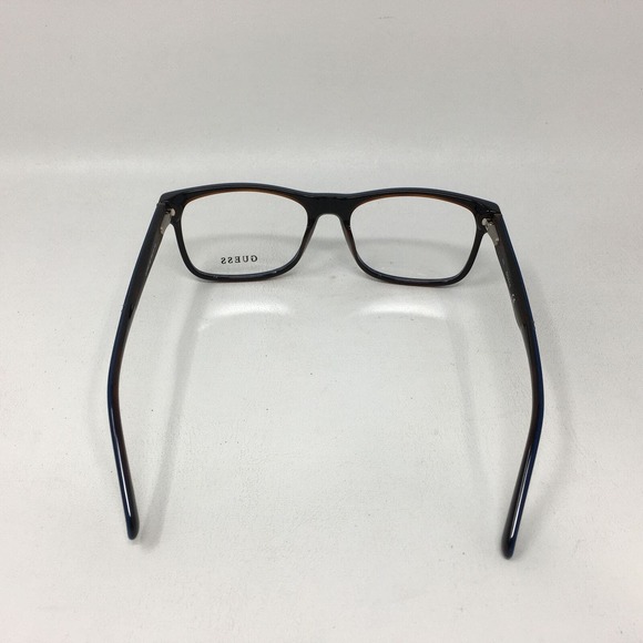 Guess GU 1943 Square Full Rim Designer Glasses, Men's Matte Blue 56-17-145 - Picture 12 of 14